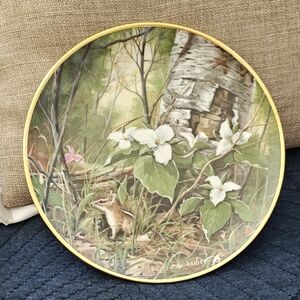 Kaiser Trillium Wild Flowers Plate